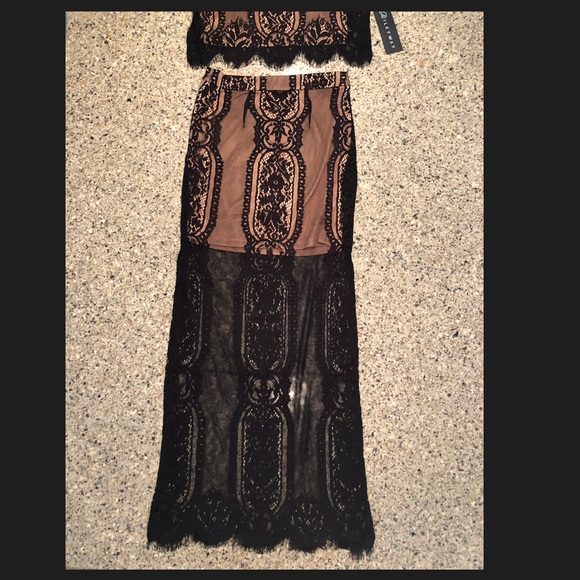 1 -Small LEFT! Crop top high waist dress - Picture 4 of 5